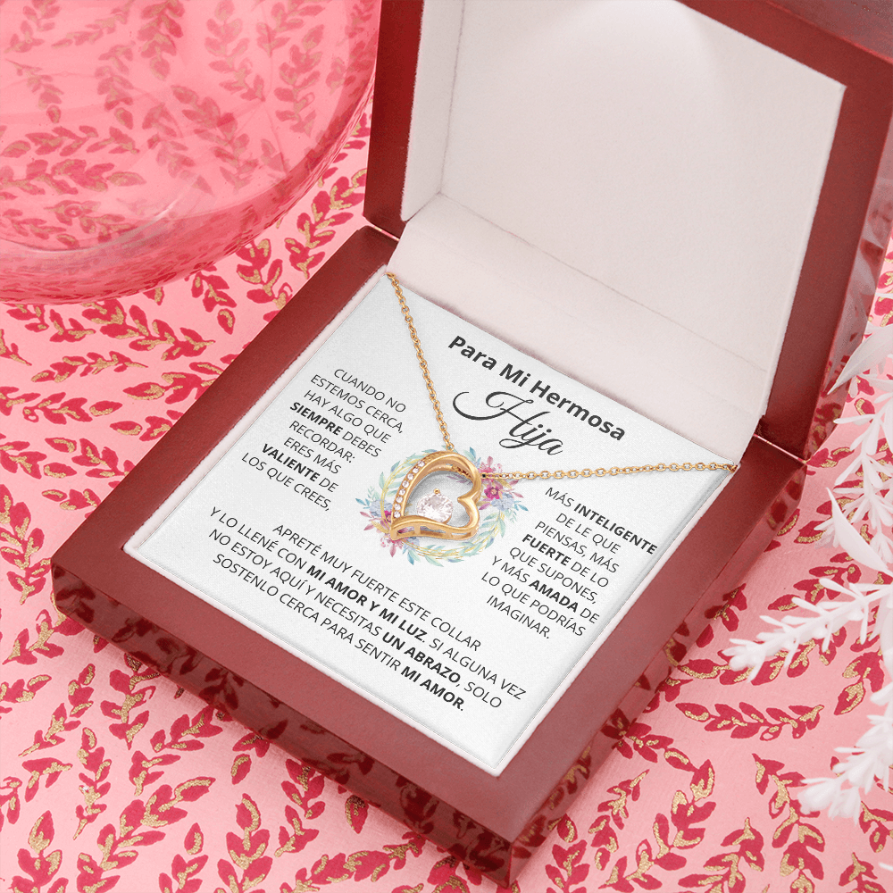 Para Mi Hermosa Hiya | Mi Amor (Forever Love Necklace) | Jewelry | TageUnlimited