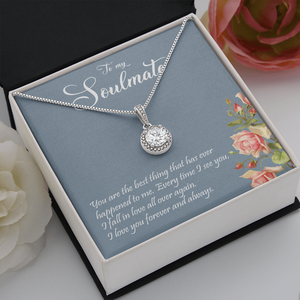 To My Soulmate | I Love You Forever And Always | Jewelry | C30187TR, lx-C30187, PB23-WOOD, PROD-1996416, PT-2646, TNM-1, USER-43062 | TageUnlimited
