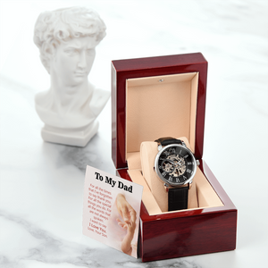 To My Dad Gift Watch | For All The Special Things You Do | Father's Day Gift | Jewelry | PB24-WOOD, PROD-2245490, PT-4320, USER-43062, W30044 | TageUnlimited