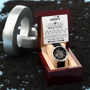 To My Daddy Gift Watch | I May Be A Bump | Father's Day Gift | Jewelry | PB24-WOOD, PROD-2228696, PT-4320, USER-43062, W30044 | TageUnlimited