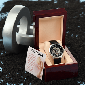 To My Dad Gift Watch | For All The Special Things You Do | Father's Day Gift | Jewelry | PB24-WOOD, PROD-2245490, PT-4320, USER-43062, W30044 | TageUnlimited