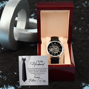 To My Husband Gift Watch | You Are Filled With Kindness | Father's Day | Jewelry | PB24-WOOD, PROD-2221908, PT-4320, USER-43062, W30044 | TageUnlimited