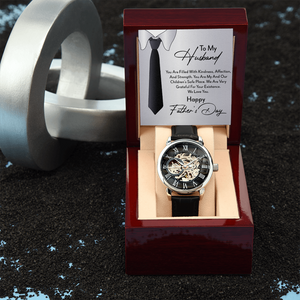 To My Husband Gift Watch | You Are Filled With Kindness | Father's Day | Jewelry | PB24-WOOD, PROD-2221908, PT-4320, USER-43062, W30044 | TageUnlimited