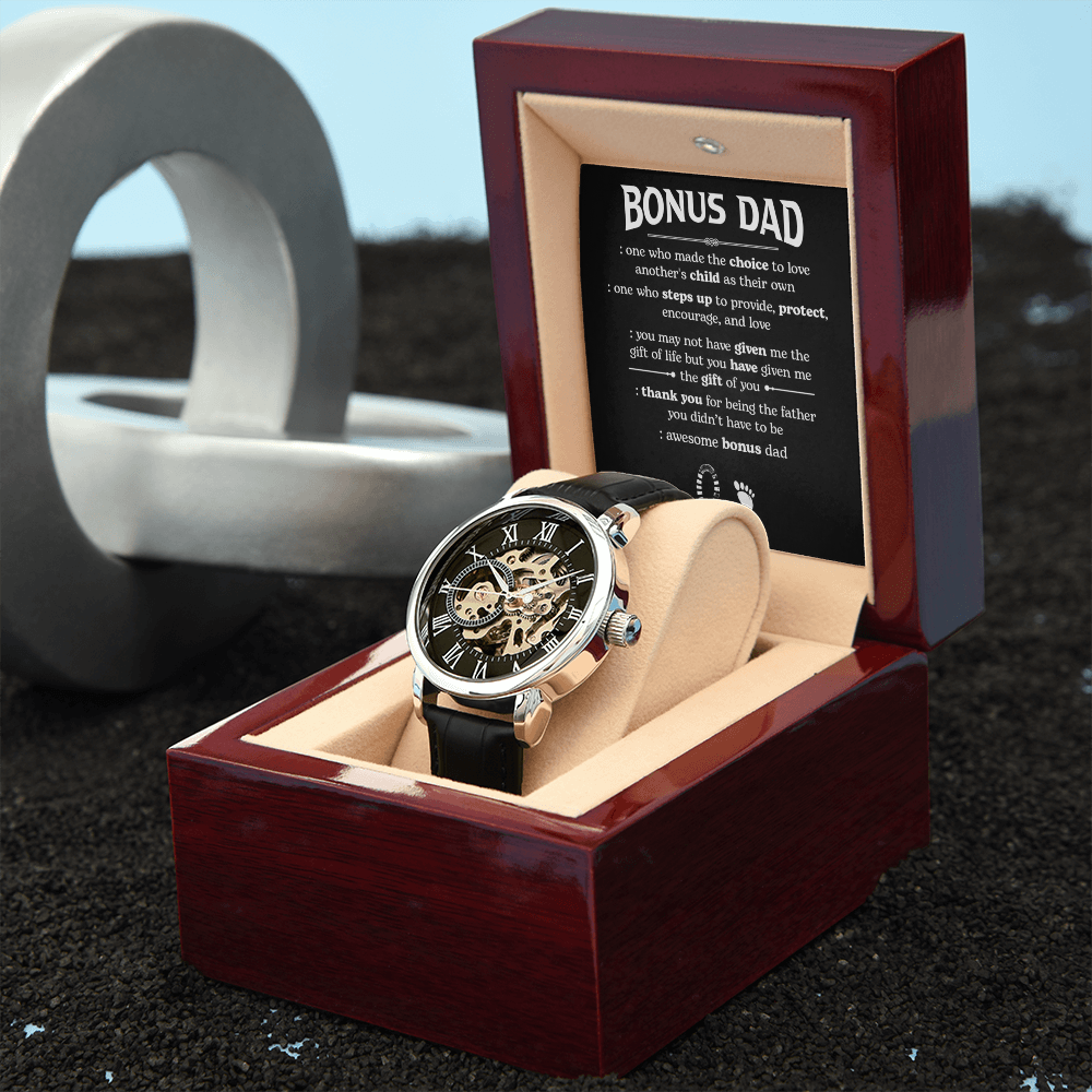 Happy Father's Day | Awesome Bonus Dad Watch | Jewelry | PB24-WOOD, PROD-2218477, PT-4320, USER-43062, W30044 | TageUnlimited
