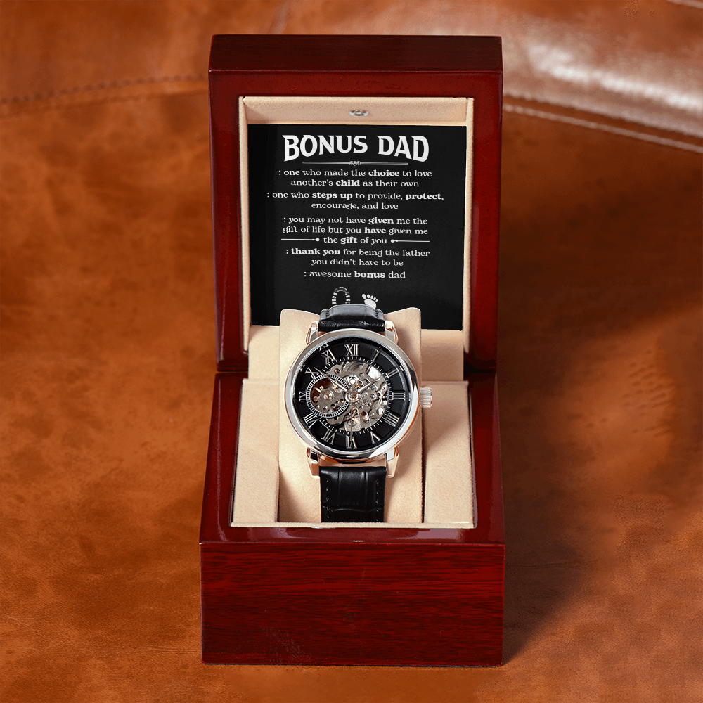 Happy Father's Day | Awesome Bonus Dad Watch | Jewelry | PB24-WOOD, PROD-2218477, PT-4320, USER-43062, W30044 | TageUnlimited