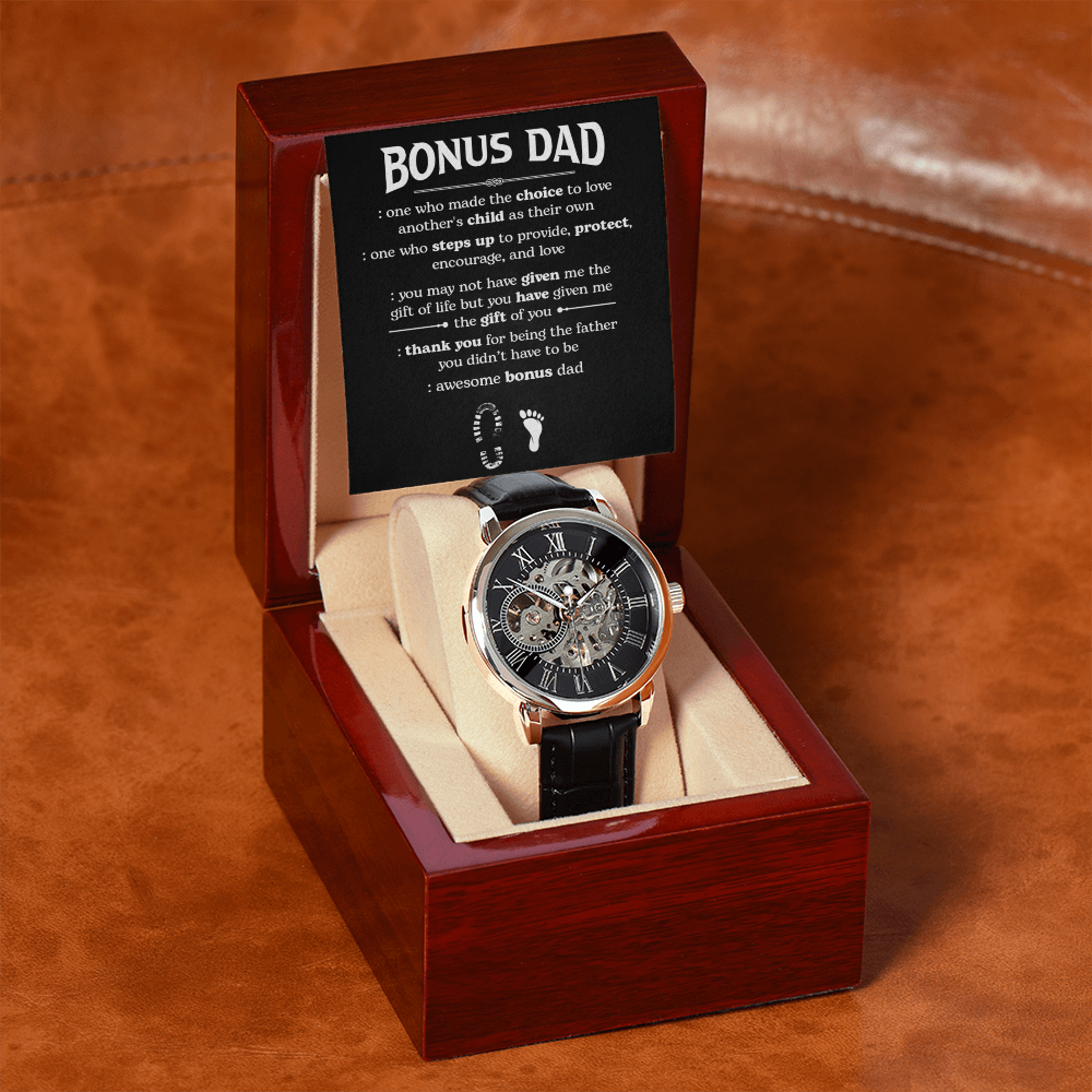 Happy Father's Day | Awesome Bonus Dad Watch | Jewelry | PB24-WOOD, PROD-2218477, PT-4320, USER-43062, W30044 | TageUnlimited