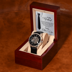 To My Husband Gift Watch | You Are Filled With Kindness | Father's Day | Jewelry | PB24-WOOD, PROD-2221908, PT-4320, USER-43062, W30044 | TageUnlimited