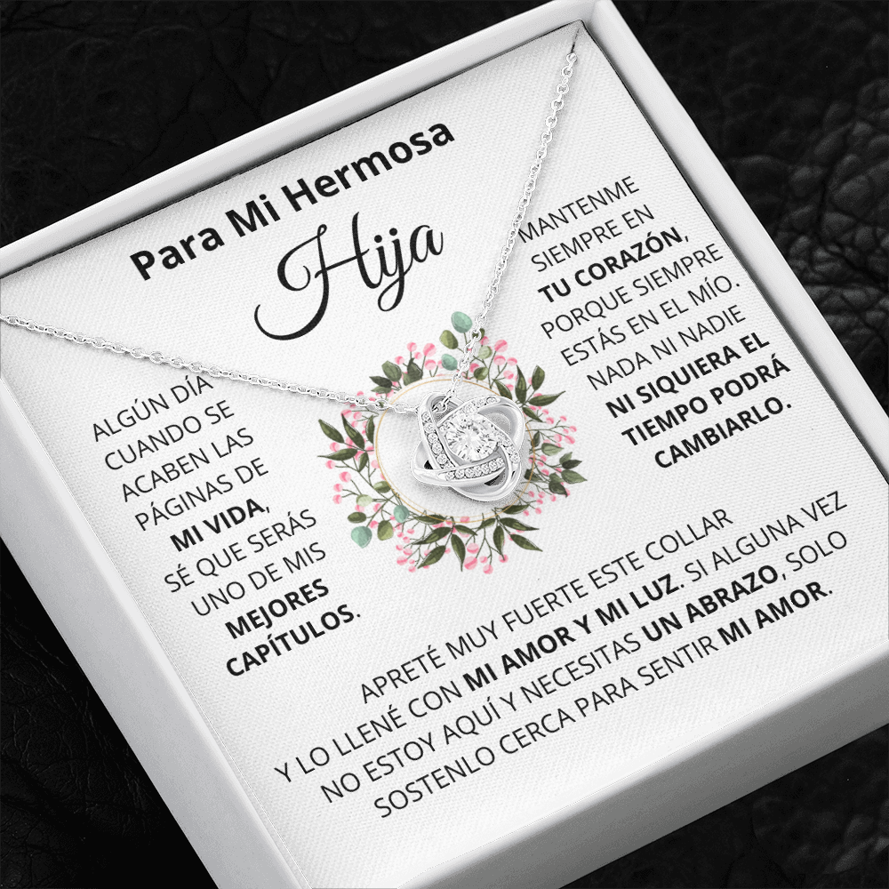 Para Mi Hermosa Hiya (Love Knot Necklace) | Jewelry | TageUnlimited