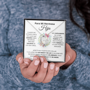 Para Mi Hermosa Hiya | Mi Amor (Forever Love Necklace) | Jewelry | TageUnlimited