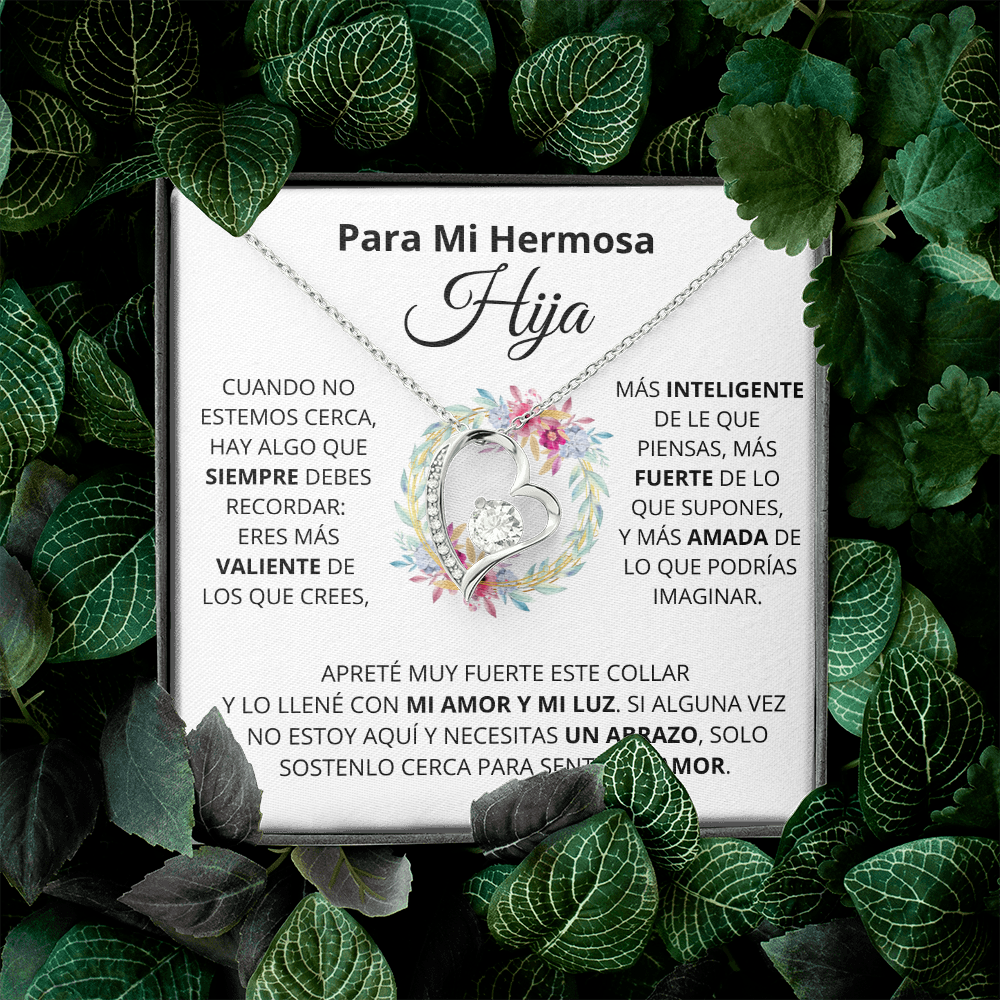 Para Mi Hermosa Hiya | Mi Amor (Forever Love Necklace) | Jewelry | TageUnlimited
