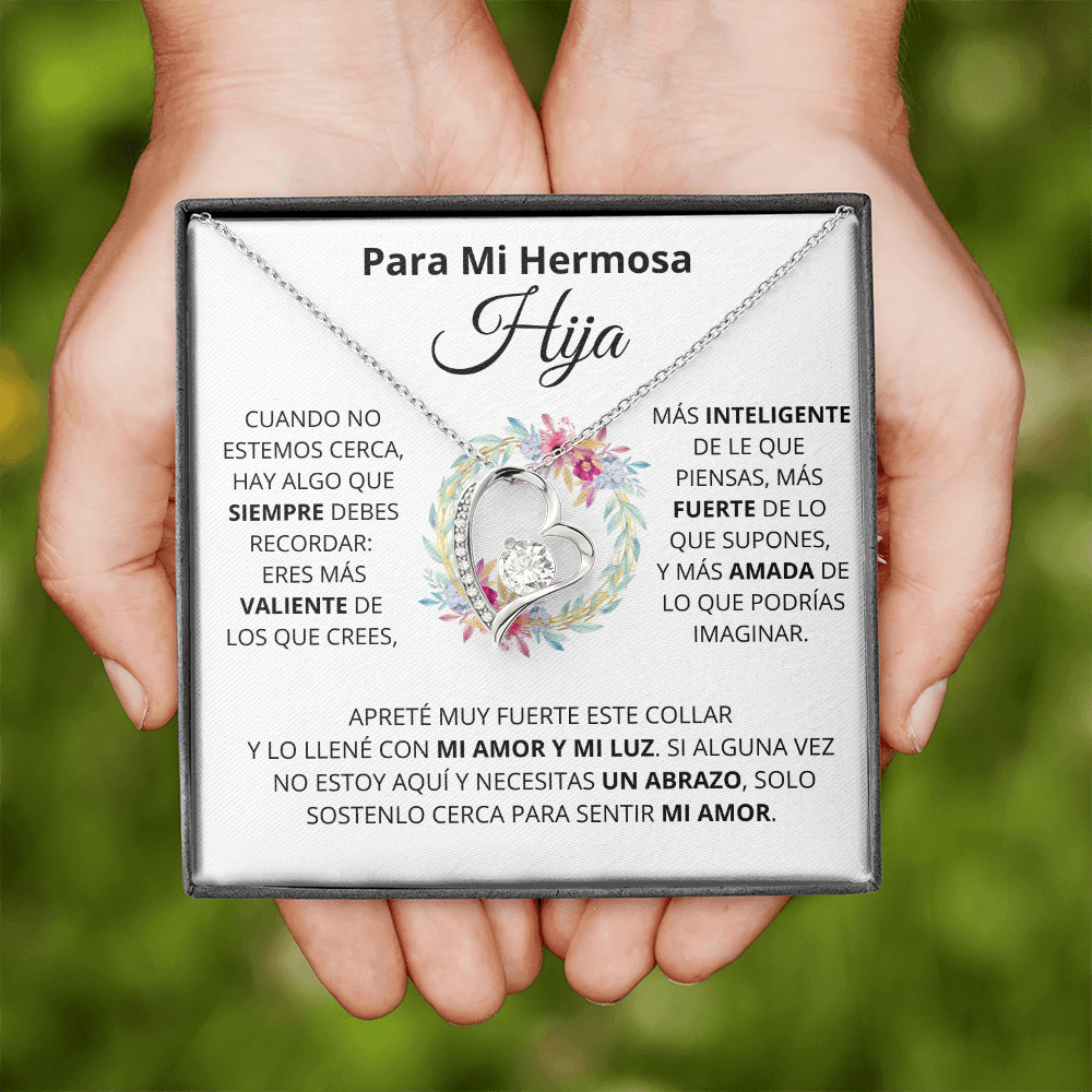 Para Mi Hermosa Hiya | Mi Amor (Forever Love Necklace) | Jewelry | TageUnlimited
