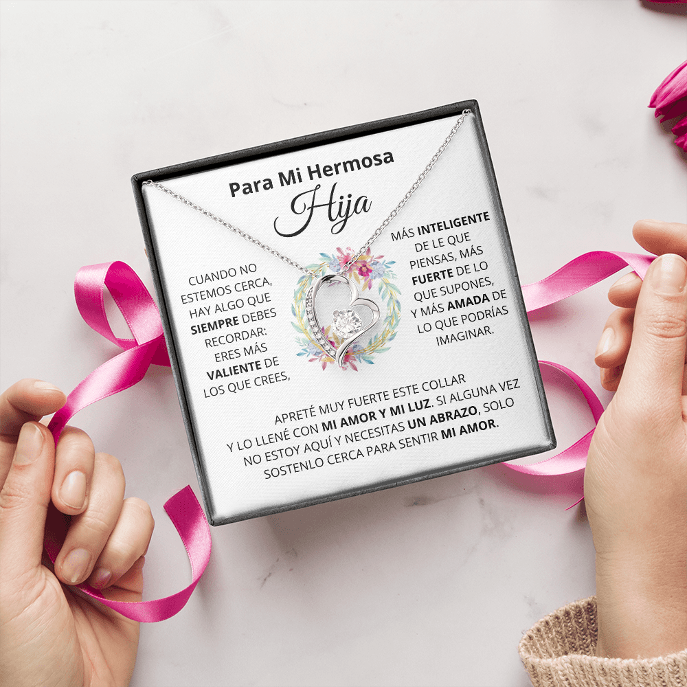 Para Mi Hermosa Hiya | Mi Amor (Forever Love Necklace) | Jewelry | TageUnlimited