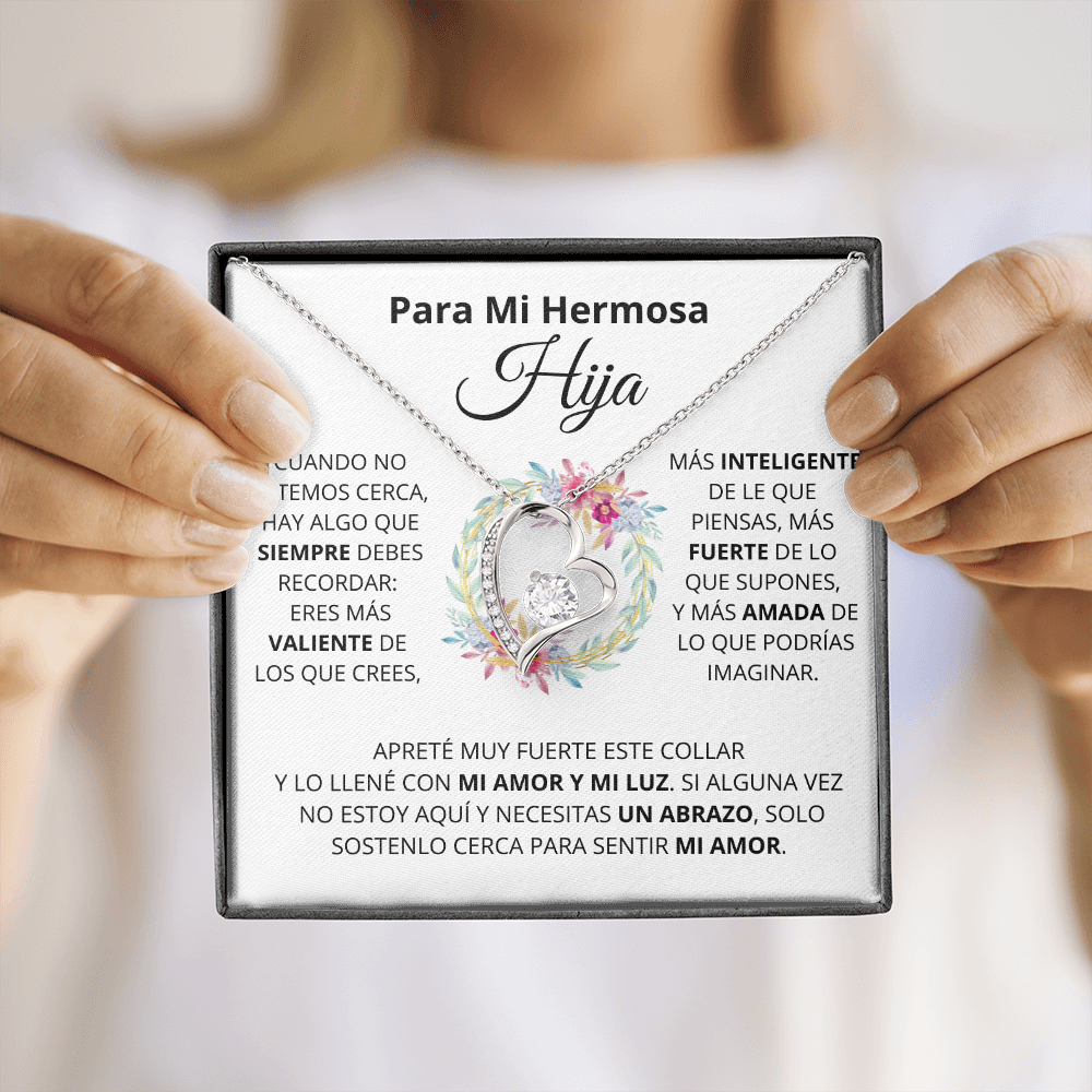 Para Mi Hermosa Hiya | Mi Amor (Forever Love Necklace) | Jewelry | TageUnlimited
