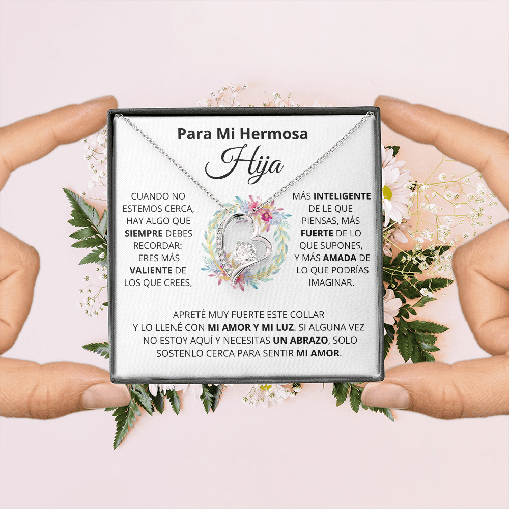 Para Mi Hermosa Hiya | Mi Amor (Forever Love Necklace) | Jewelry | TageUnlimited