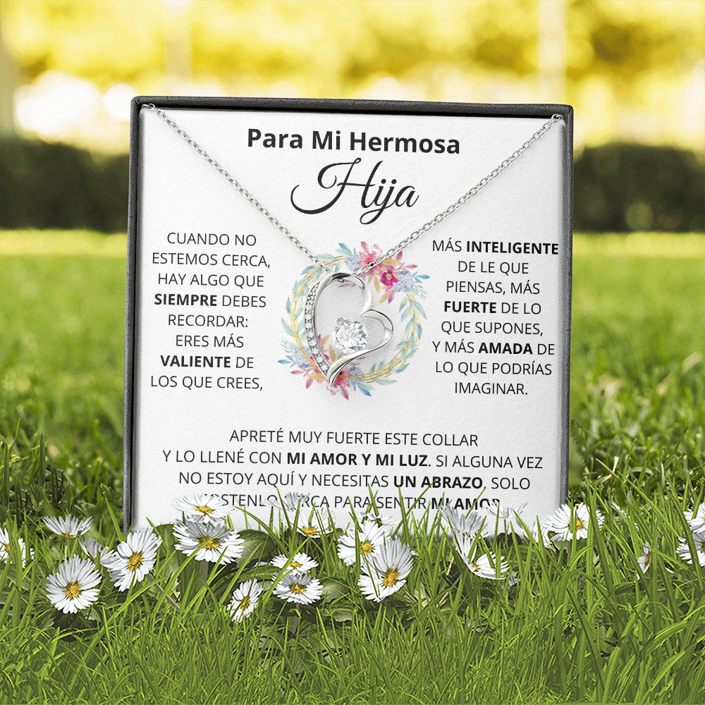 Para Mi Hermosa Hiya | Mi Amor (Forever Love Necklace) | Jewelry | TageUnlimited