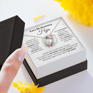 Para Mi Hermosa Hiya | Mi Amor (Forever Love Necklace) | Jewelry | TageUnlimited