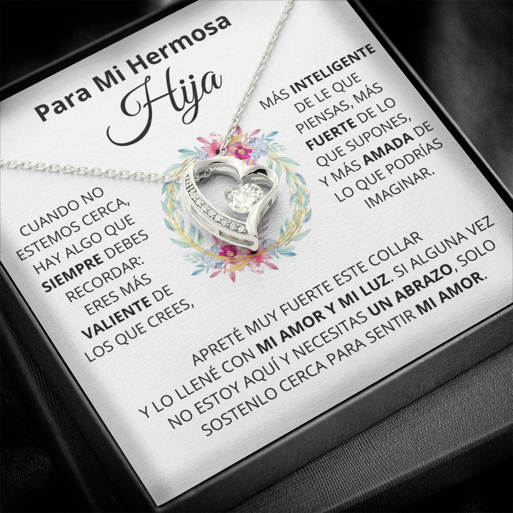 Para Mi Hermosa Hiya | Mi Amor (Forever Love Necklace) | Jewelry | TageUnlimited