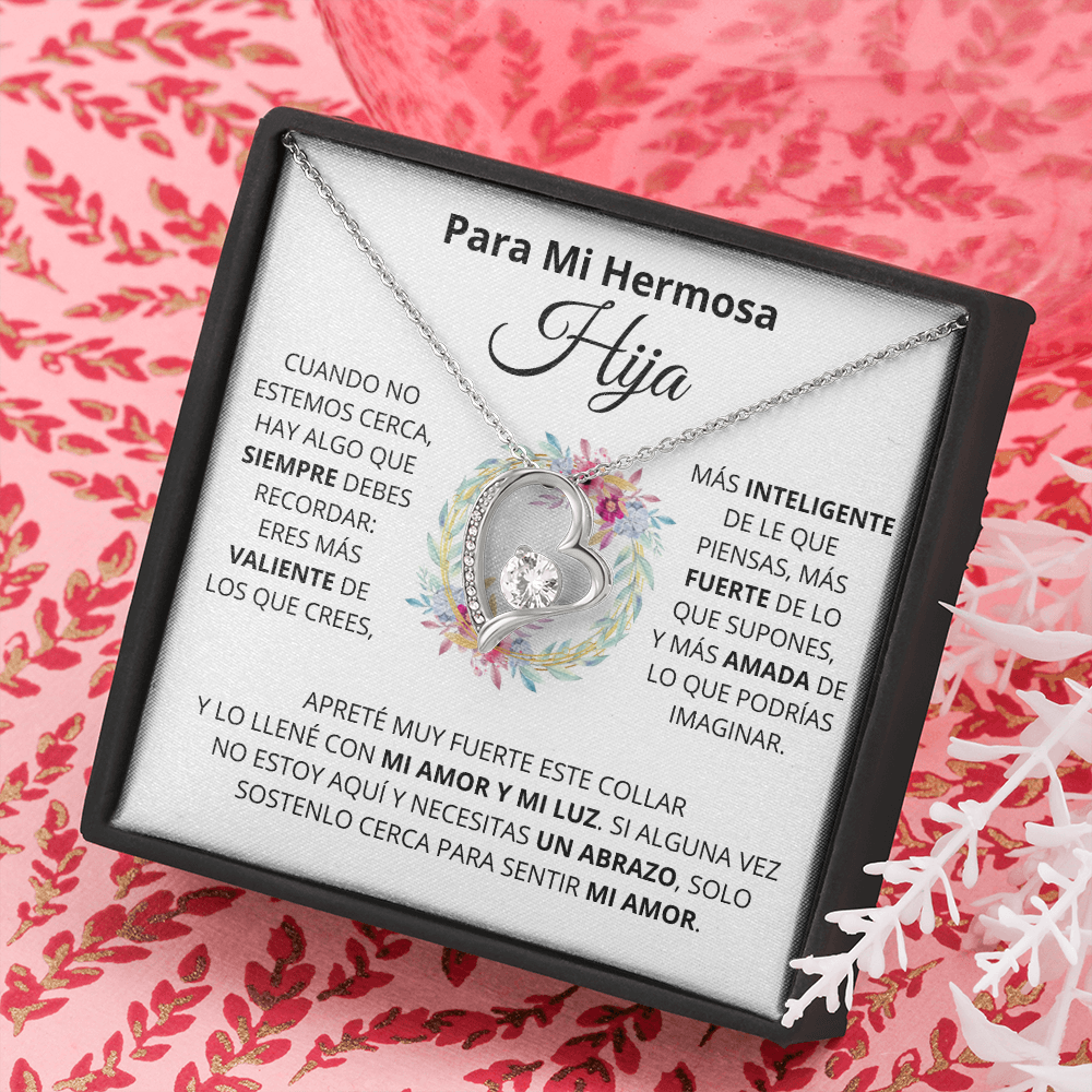 Para Mi Hermosa Hiya | Mi Amor (Forever Love Necklace) | Jewelry | TageUnlimited