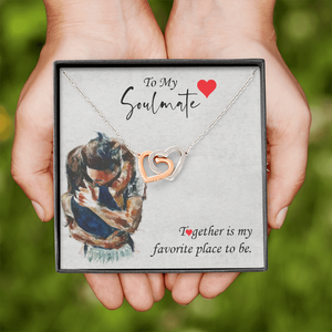 To My Soulmate | Together Is My Favorite ❤️💖 | Jewelry | C30028T, C30028TG, lx-C30028, PB23-WOOD, PROD-1827219, PT-784, TNM-1, USER-43062 | TageUnlimited