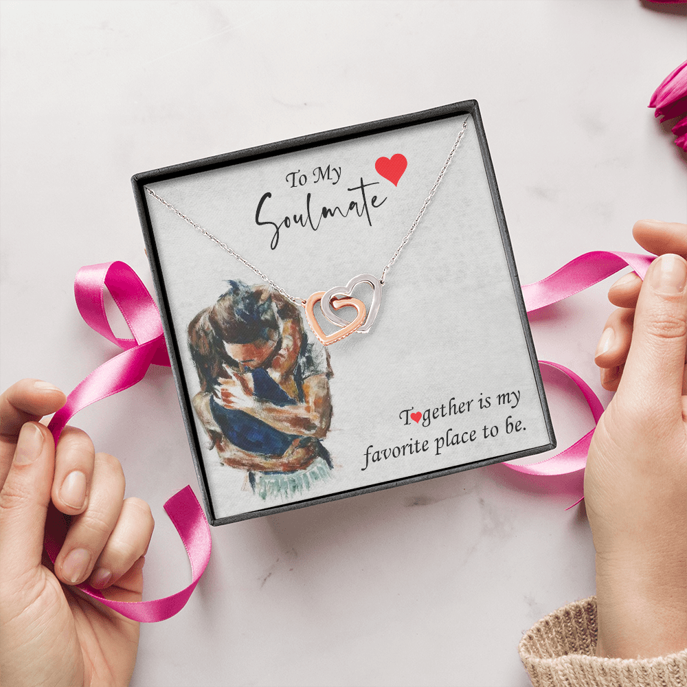 To My Soulmate | Together Is My Favorite ❤️💖 | Jewelry | C30028T, C30028TG, lx-C30028, PB23-WOOD, PROD-1827219, PT-784, TNM-1, USER-43062 | TageUnlimited