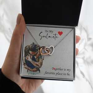 To My Soulmate | Together Is My Favorite ❤️💖 | Jewelry | C30028T, C30028TG, lx-C30028, PB23-WOOD, PROD-1827219, PT-784, TNM-1, USER-43062 | TageUnlimited