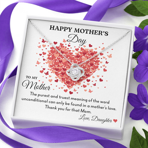 Happy Mother's Day | The Purest And Truest | Jewelry | C30011TG, C30011TR, lx-C30011, PB23-WOOD, PROD-2067422, PT-922, TNM-1, USER-43062 | TageUnlimited
