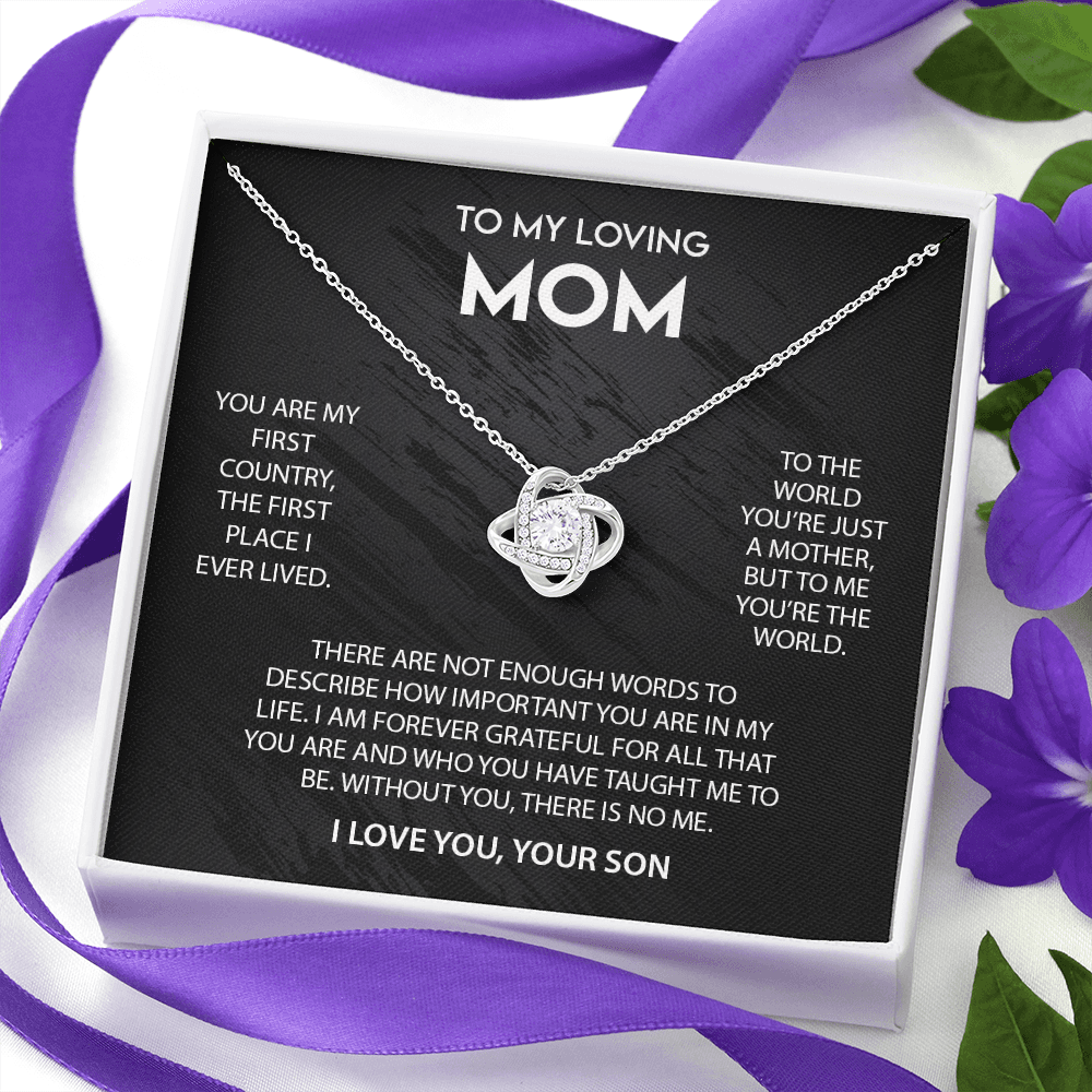 To My Loving Mom | I Am Forever Grateful ❤️💖 | Jewelry | C30011TG, C30011TR, lx-C30011, PB23-WOOD, PROD-1904417, PT-922, TNM-1, USER-43062 | TageUnlimited