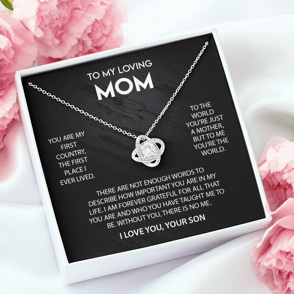 To My Loving Mom | I Am Forever Grateful ❤️💖 | Jewelry | C30011TG, C30011TR, lx-C30011, PB23-WOOD, PROD-1904417, PT-922, TNM-1, USER-43062 | TageUnlimited