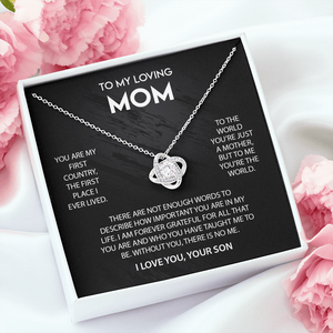 To My Loving Mom | I Am Forever Grateful ❤️💖 | Jewelry | C30011TG, C30011TR, lx-C30011, PB23-WOOD, PROD-1904417, PT-922, TNM-1, USER-43062 | TageUnlimited
