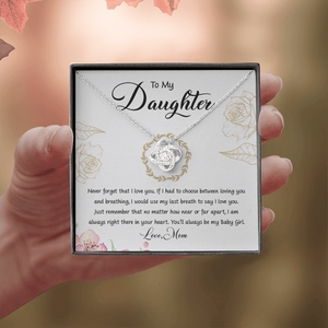 To My Daughter | You'll Always Be My Baby Girl 🤎✨ | Jewelry | C30011TG, C30011TR, lx-C30011, PB23-WOOD, PROD-1883719, PT-922, TNM-1, USER-43062 | TageUnlimited