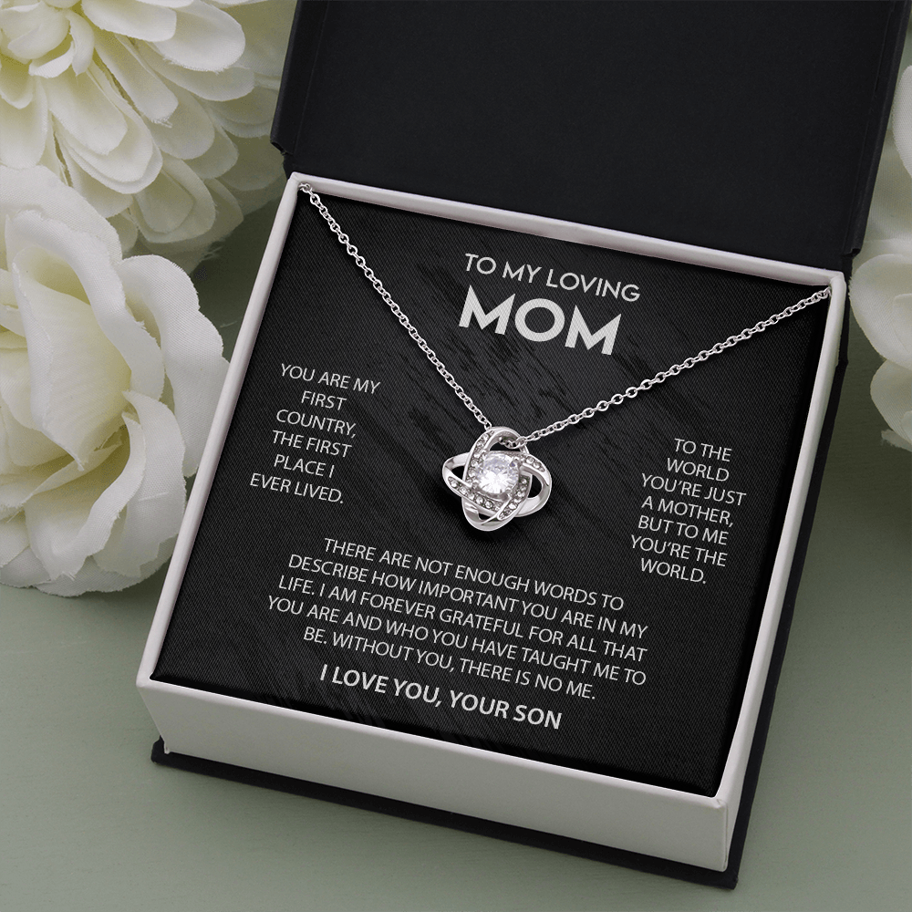 To My Loving Mom | I Am Forever Grateful ❤️💖 | Jewelry | C30011TG, C30011TR, lx-C30011, PB23-WOOD, PROD-1904417, PT-922, TNM-1, USER-43062 | TageUnlimited