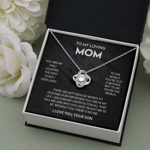To My Loving Mom | I Am Forever Grateful ❤️💖 | Jewelry | C30011TG, C30011TR, lx-C30011, PB23-WOOD, PROD-1904417, PT-922, TNM-1, USER-43062 | TageUnlimited