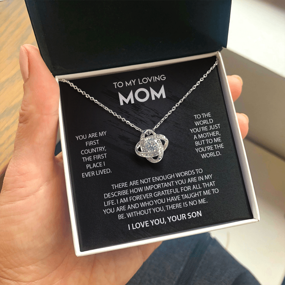 To My Loving Mom | I Am Forever Grateful ❤️💖 | Jewelry | C30011TG, C30011TR, lx-C30011, PB23-WOOD, PROD-1904417, PT-922, TNM-1, USER-43062 | TageUnlimited