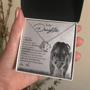 To My Daughter | I Want You To Believe Deep In Your Heart | Jewelry | C30011TG, C30011TR, lx-C30011, PB23-WOOD, PROD-2249212, PT-922, TNM-1, USER-43062 | TageUnlimited