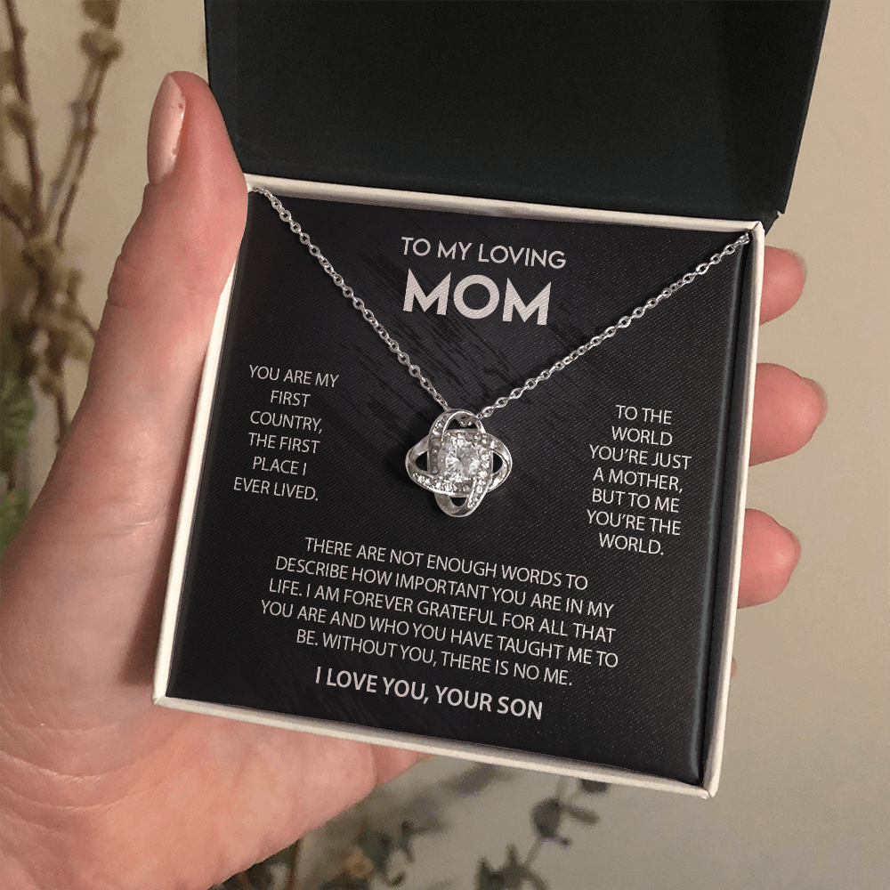 To My Loving Mom | I Am Forever Grateful ❤️💖 | Jewelry | C30011TG, C30011TR, lx-C30011, PB23-WOOD, PROD-1904417, PT-922, TNM-1, USER-43062 | TageUnlimited