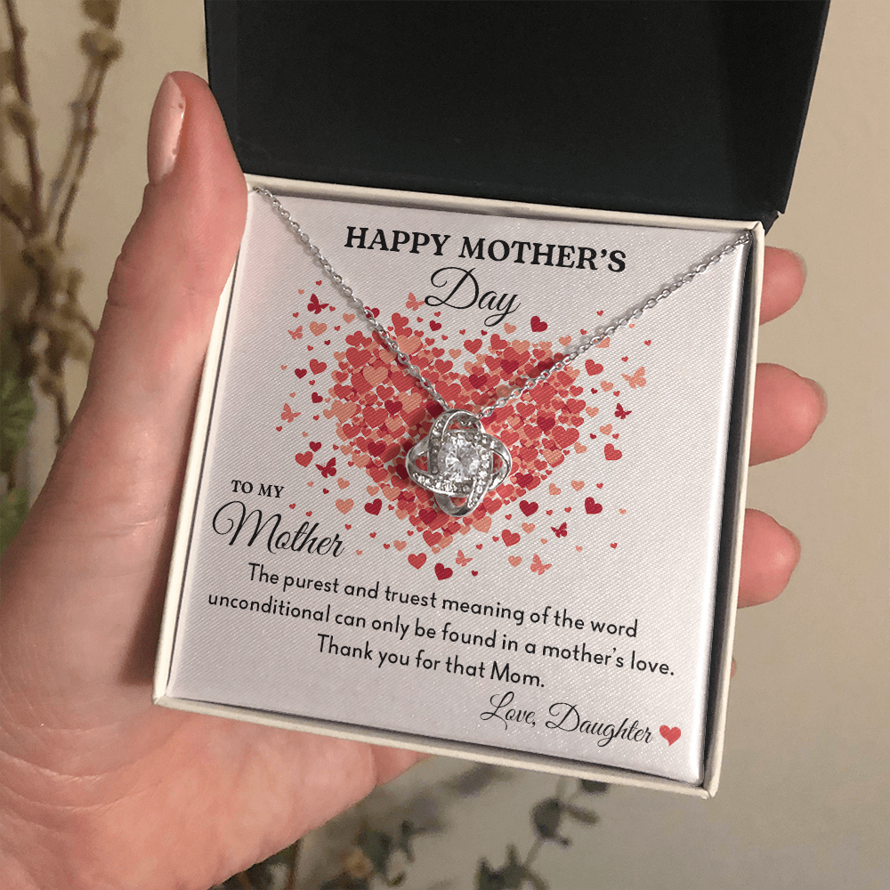 Happy Mother's Day | The Purest And Truest | Jewelry | C30011TG, C30011TR, lx-C30011, PB23-WOOD, PROD-2067422, PT-922, TNM-1, USER-43062 | TageUnlimited