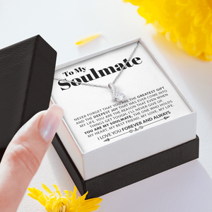 To My Soulmate | Never Forget | Jewelry | C30084TG, C30084TR, lx-C30084, PB23-WOOD, PROD-2079015, PT-930, TNM-1, USER-43062 | TageUnlimited