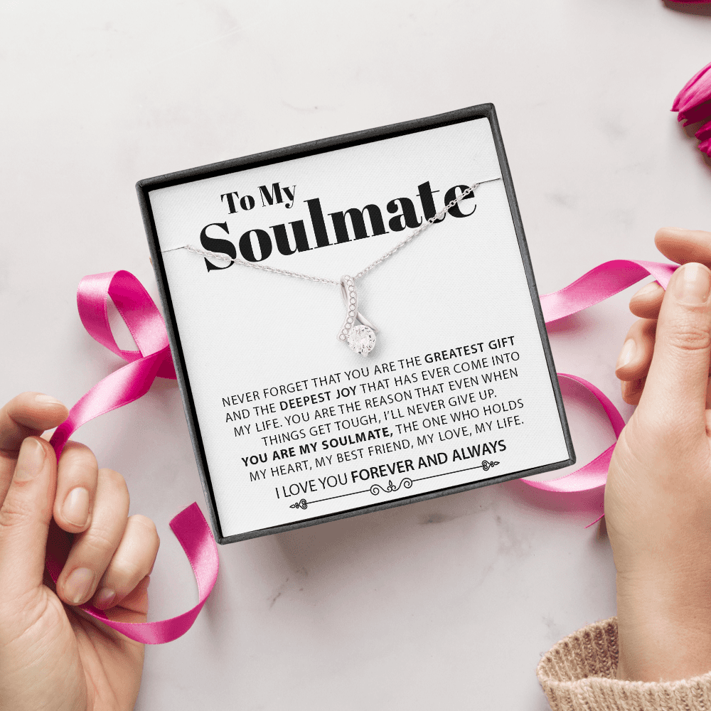 To My Soulmate | Never Forget | Jewelry | C30084TG, C30084TR, lx-C30084, PB23-WOOD, PROD-2079015, PT-930, TNM-1, USER-43062 | TageUnlimited