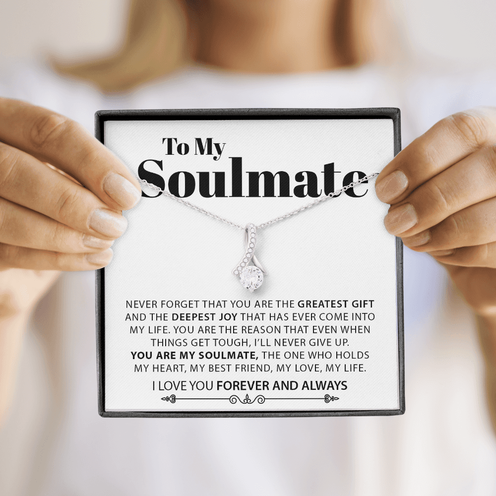 To My Soulmate | Never Forget | Jewelry | C30084TG, C30084TR, lx-C30084, PB23-WOOD, PROD-2079015, PT-930, TNM-1, USER-43062 | TageUnlimited