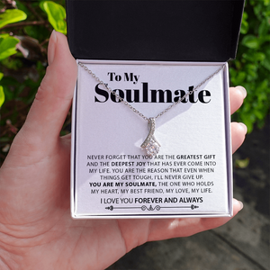 To My Soulmate | Never Forget | Jewelry | C30084TG, C30084TR, lx-C30084, PB23-WOOD, PROD-2079015, PT-930, TNM-1, USER-43062 | TageUnlimited