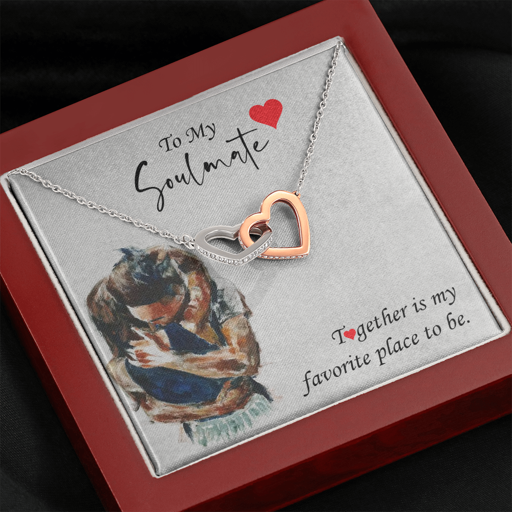 To My Soulmate | Together Is My Favorite ❤️💖 | Jewelry | C30028T, C30028TG, lx-C30028, PB23-WOOD, PROD-1827219, PT-784, TNM-1, USER-43062 | TageUnlimited