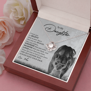 To My Daughter | I Want You To Believe Deep In Your Heart | Jewelry | C30011TG, C30011TR, lx-C30011, PB23-WOOD, PROD-2249212, PT-922, TNM-1, USER-43062 | TageUnlimited