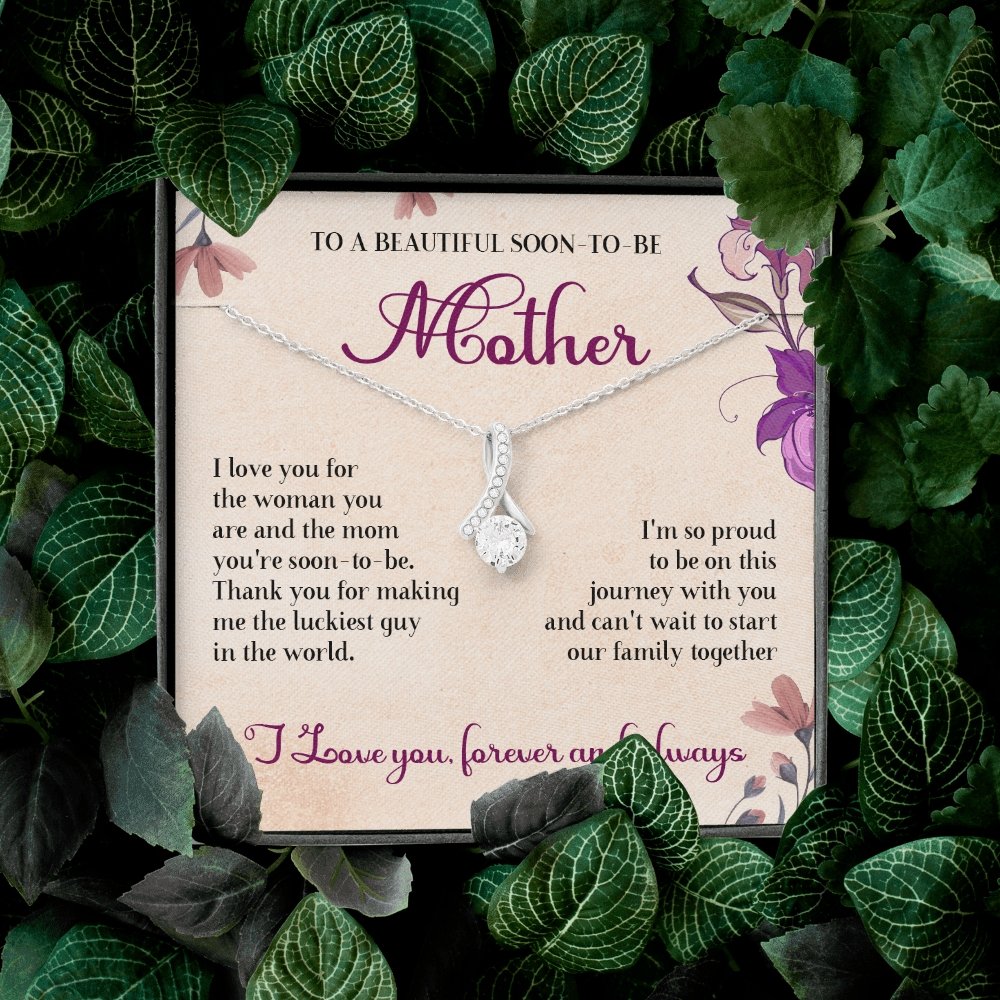 Beautiful Soon-To-Be Mother | I'm The Luckiest Guy ❤️💎 | Jewelry | C30084TG, C30084TR, lx-C30084, PB23-WOOD, PROD-1876434, PT-930, TNM-1, USER-43062 | TageUnlimited