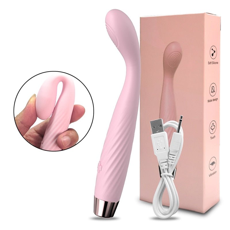 Beginner G-Spot Vibrator for Women 8 Seconds to Orgasm Finger Shaped Vibes Nipple Clitoris Stimulator Sex Toys for Adult Female | TageUnlimited