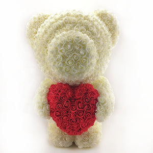 Best Christmas Valentine Gift Items Bear Rose mini Size Rose Teddy Bear | Tage-Active