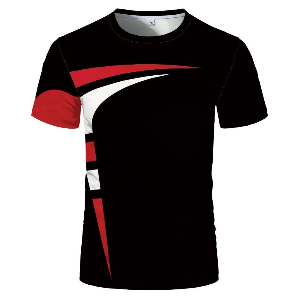 Best selling new fashion personality creative 3D printing T-shirt tops men and women universal couple comfortable short sleeves | 0 | Tage-Active