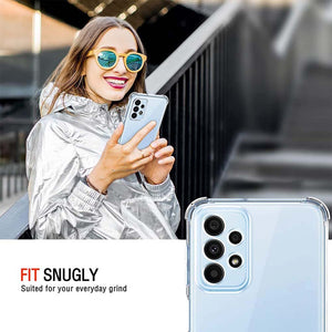 Clear Case For Samsung Galaxy A23 5G Case A13 4G A23 A33 5G A73 Thick Shockproof Soft Silicone Phone Cover for Samsung A53 5G | 0 | TageUnlimited