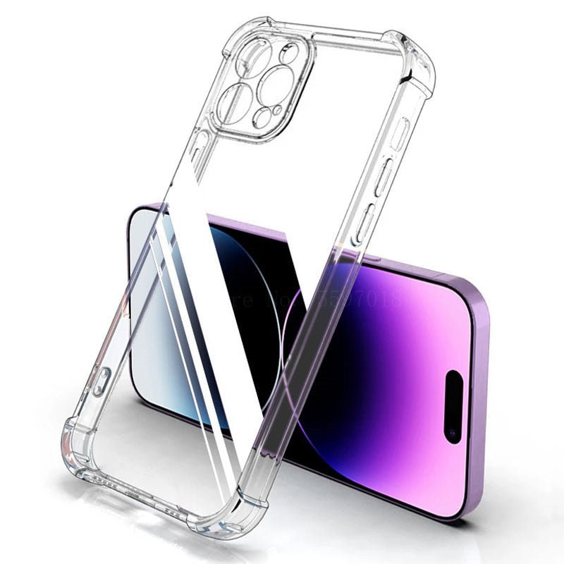 Clear Shockproof Phone Case For iPhone 14 13 12 11 Pro Max X XR XS Max Lens Protection Case on iPhone 11 12 13 14 Pro Back Cover | 0 | TageUnlimited