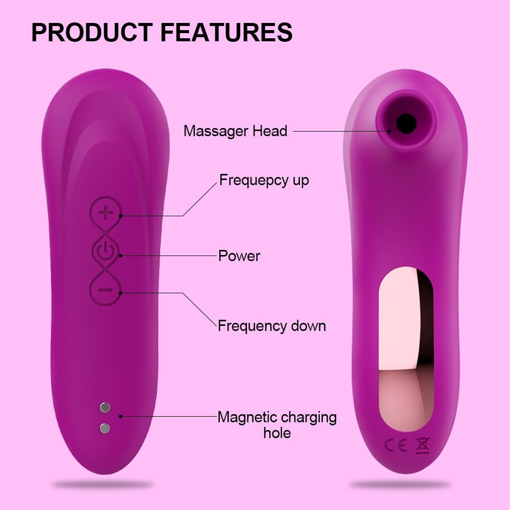 Clit Sucker Vagina Sucking Vibrator Female Clitoris Vacuum Stimulator Nipple Sex Toys for Adults 18 Women Masturbator Product | TageUnlimited