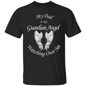 Dad is my Guardian Angel Watching Over Me Apparel | Apparel | American Greatness, american made, american shirt, american shirts, gift for dad, gifts, gifts for men, hoodie, made in usa, shirt, shirts, sweatshirt, sweatshirts, tank top, usa, usa apparel, usa made | TageUnlimited